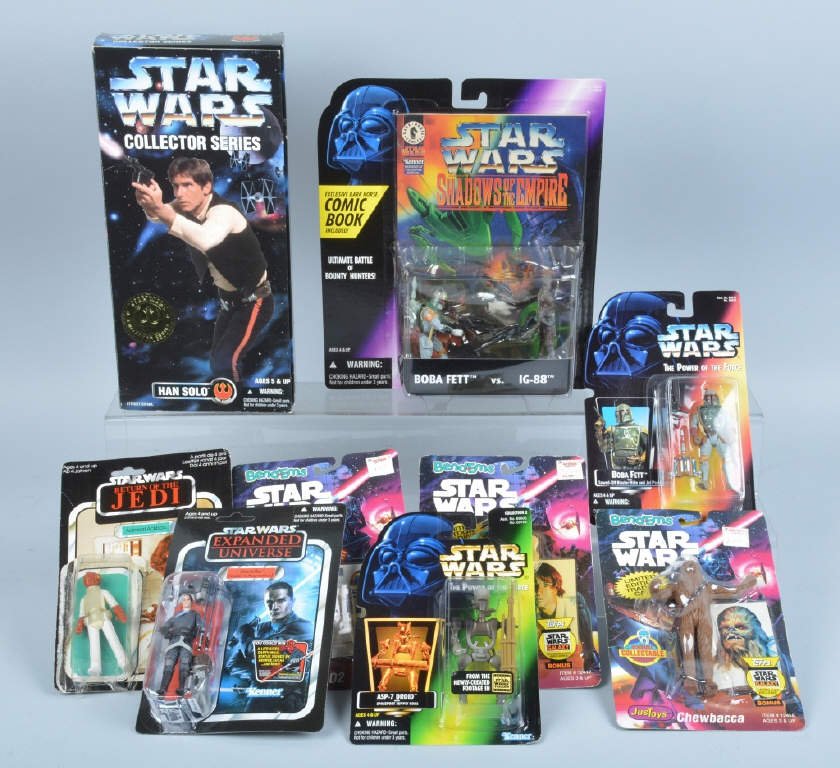 Lot of 8- STAR WARS ACTION FIGURES MIP (1 of 7)