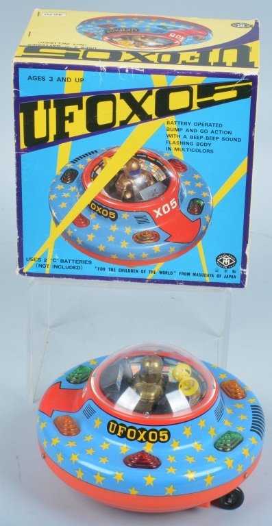 MT JAPAN Battery Op UFO X 05 w/ BOX (1 of 4)