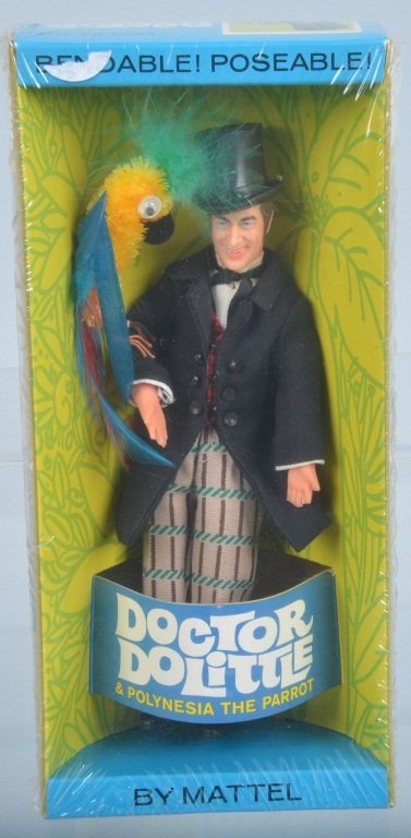MATTEL DOCTOR DOLITTLE ACTION FIGURE MIB (1 of 4)