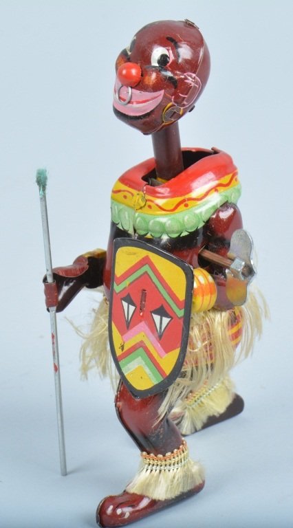 TPS JAPAN TIN WINDUP PANGO PANGO NATIVE DANCER (1 of 3)