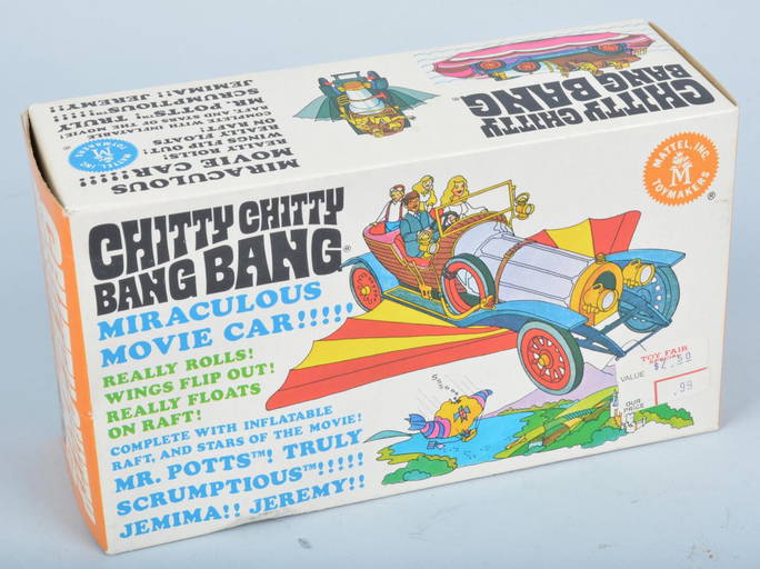 1968 MATTEL CHITTY CHITTY BANG BANG w/ BOX Dec 12, 2015 Milestone