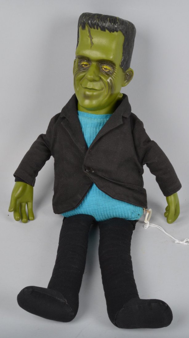 1964 MATTEL TALKING HERMAN MUNSTER DOLL Works!! (1 of 6)