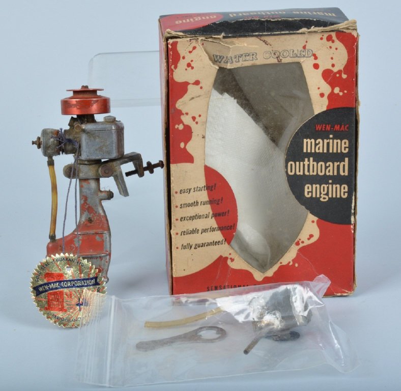 WEN MAC MARINE OUTBOARD ENGINE w/ BOX (1 of 5)