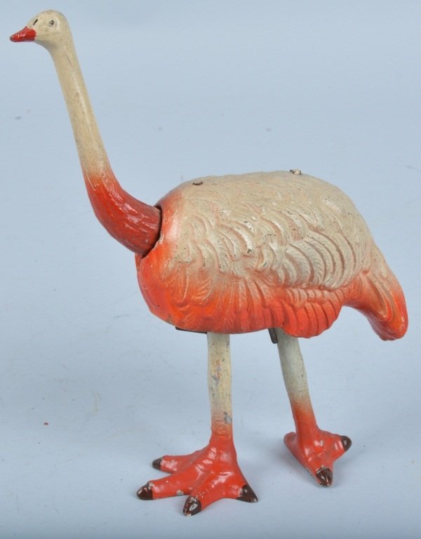 FRENCH Composition Windup OSTRICH (1 of 4)