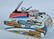 MARX Tin Windup REX MARS SPACE TANK w/ BOX - 3
