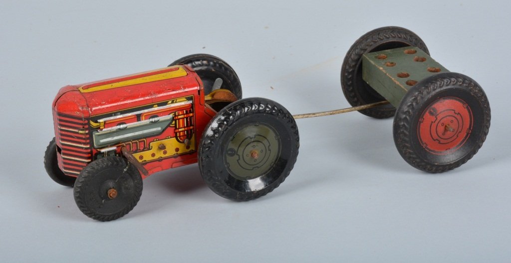 MARX Tin Windup TRACTOR & AMMO CARRIER PROTOTYPE (1 of 3)