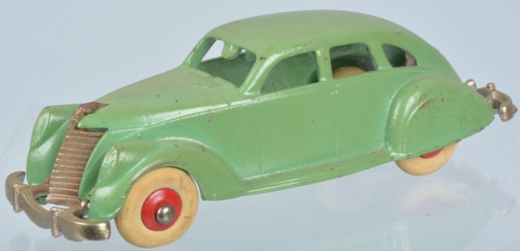 HUBLEY 1930'S CAST IRON NICKEL GRILL ZEPHYR (1 of 5)