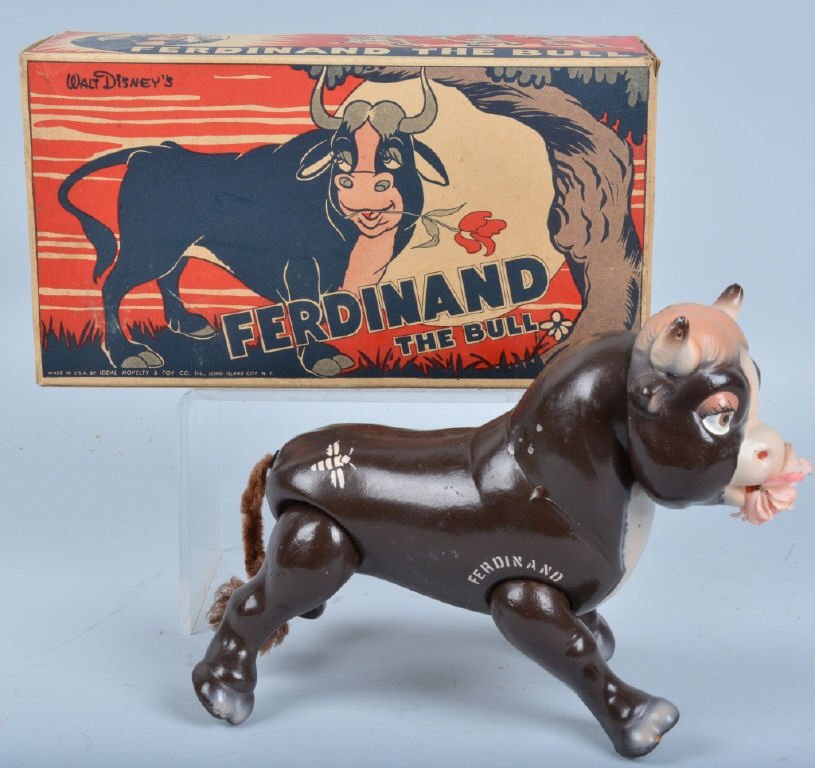 IDEAL FERDINAND THE BULL w/ BOX (1 of 6)