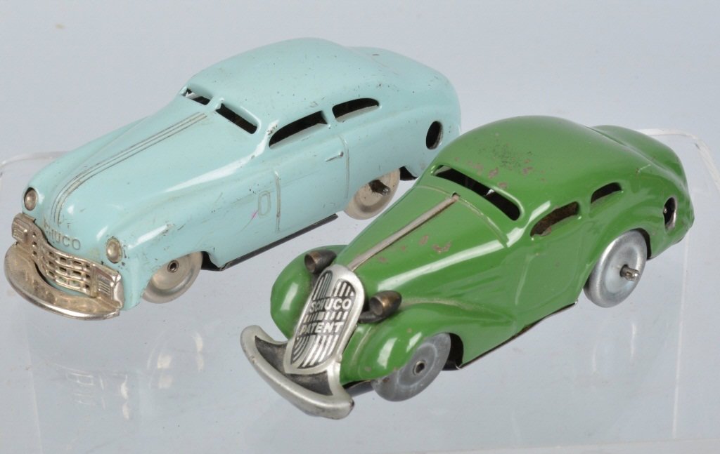 2- SCHUCO TIN WINDUP CARS (1 of 2)