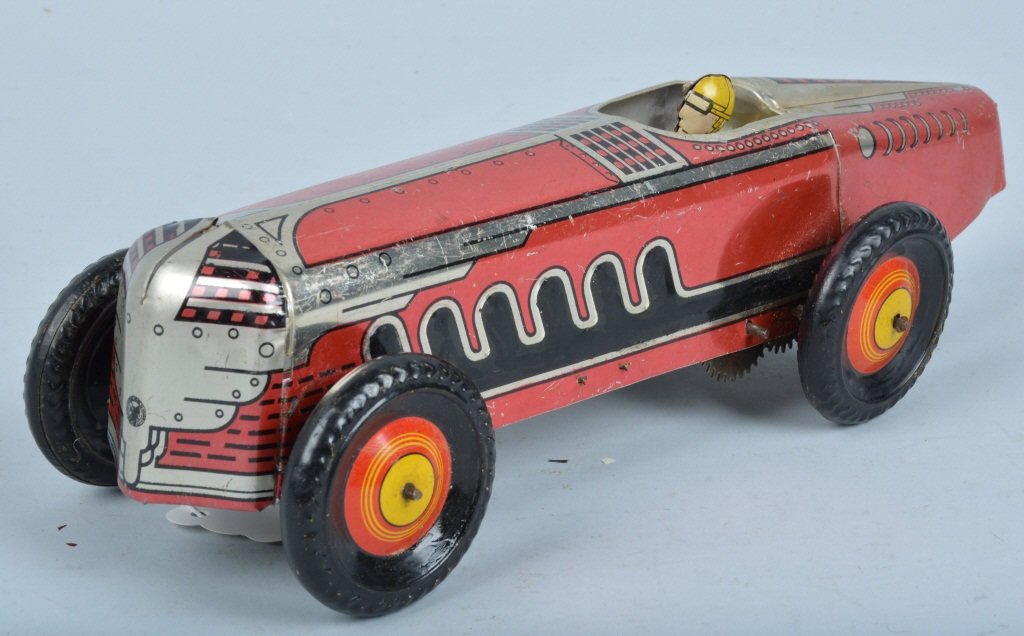 MARX Tin Windup BOATTAIL RACER (1 of 4)