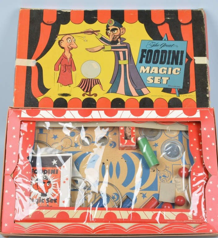 THE GREAT FOODINI MAGIC SET w/ BOX (1 of 4)