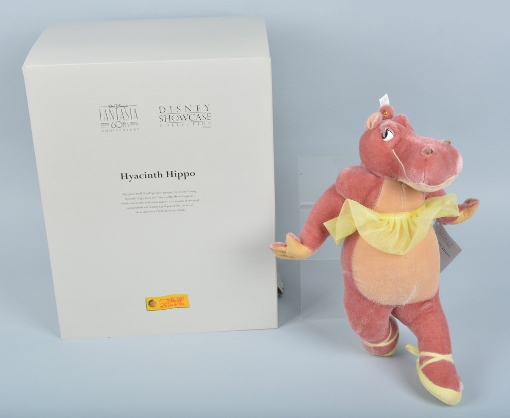 STEIFF FANTASIA 60th ANNIVERSARY HYACINTH HIPPO (1 of 4)
