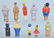 Lot of 10 Vintage COMIC BISQUE NODDER FIGURES - 2