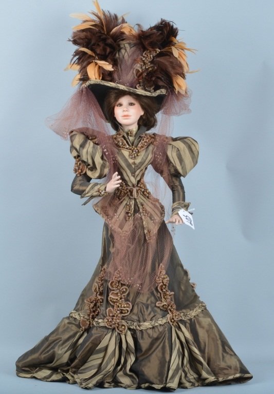 LARGE PORCELAIN ARTIST DOLL (1 of 3)