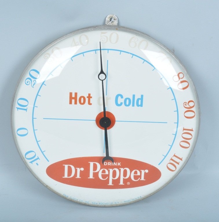 Vintage DRINK DR PEPPER THERMOMETER (1 of 4)