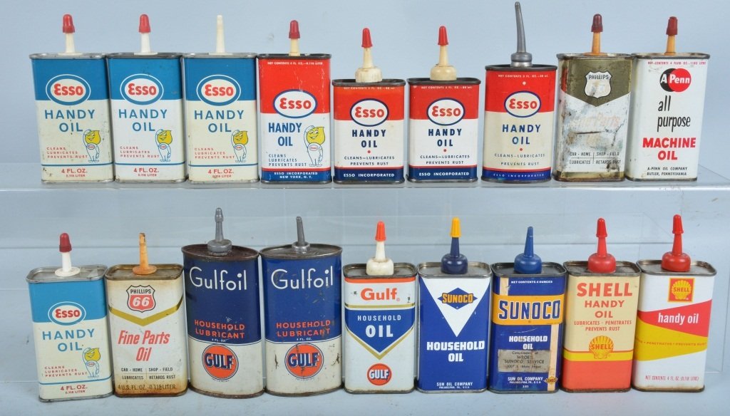 Lot of 18 GAS STATION HANDY OILERS (1 of 8)
