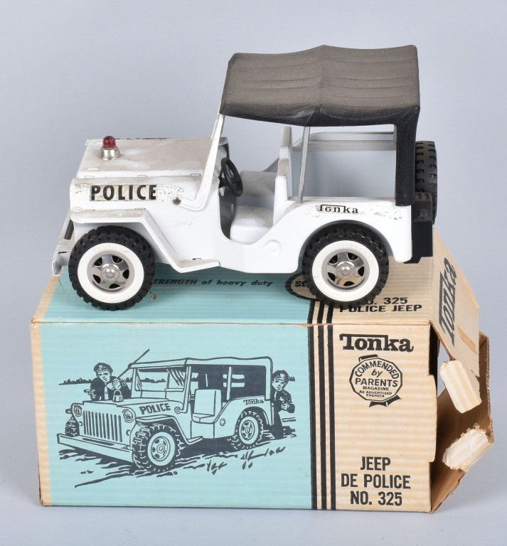 tonka police jeep