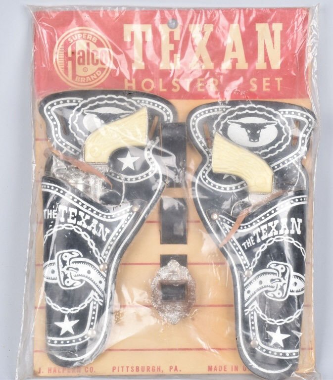 HALCO TEXAN HOLSTER SET MOC (1 of 3)