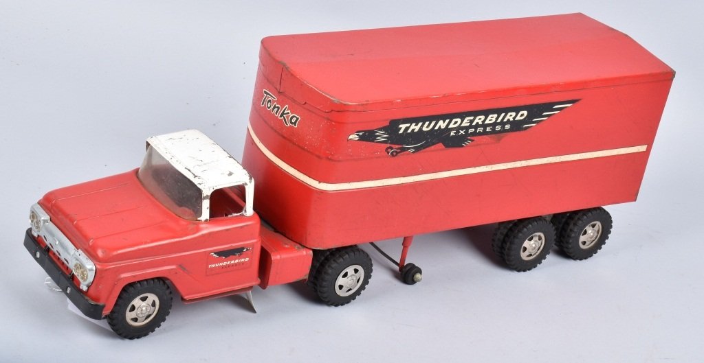 TONKA THUNDERBIRD EXPRESS SEMI TRUCK (1 of 4)