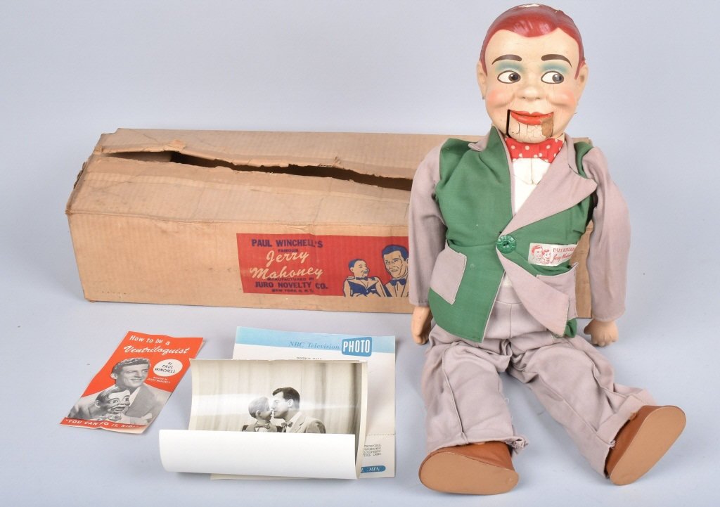 JURO JERRY MAHONEY PUPPET w/ BOX (1 of 5)