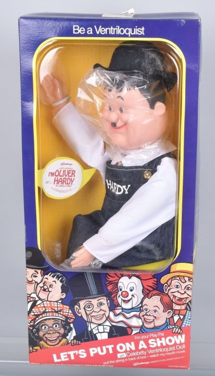 OLIVER HARDY VENTRILOQUIST DUMMY MIB (1 of 3)