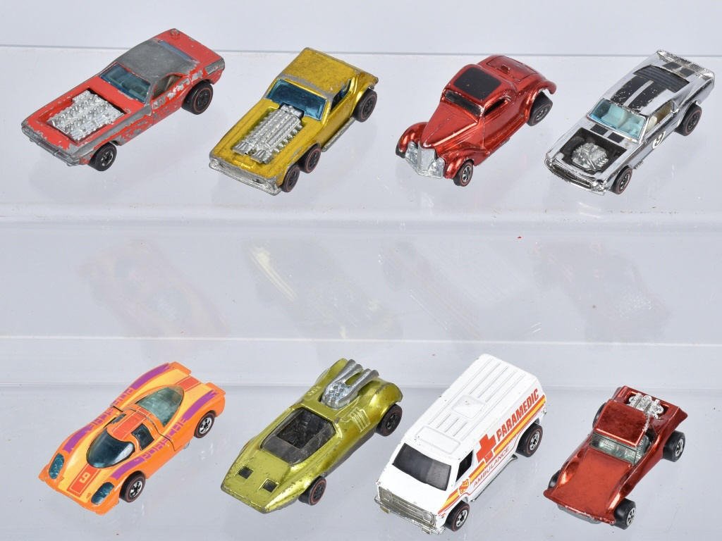 8- VINTAGE HOT WHEELS RED LINES (1 of 5)