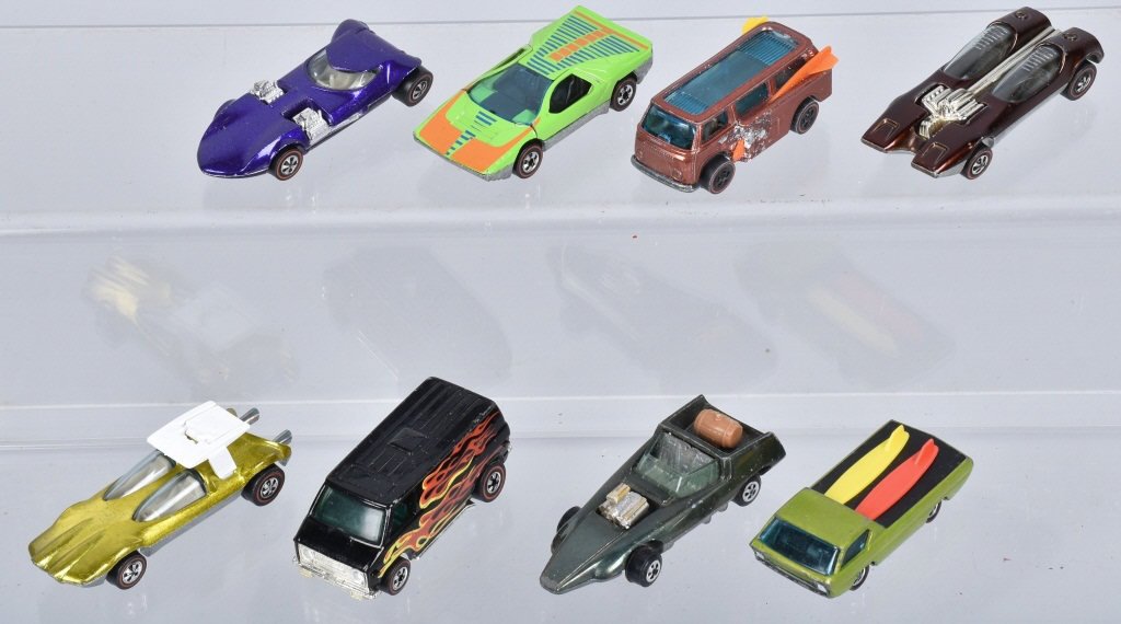 8- VINTAGE HOT WHEELS RED LINES (1 of 5)