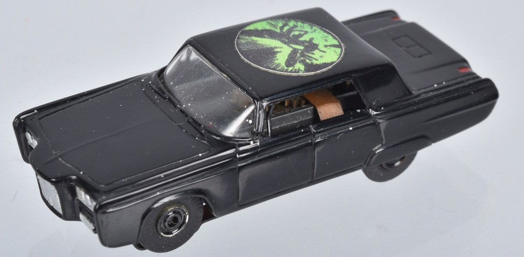 VINTAGE AURORA T-JET GREEN HORNET SLOT CAR: Car is all original and uncut. Excellent