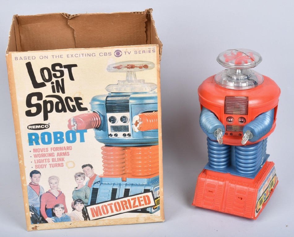 60s REMCO BO LOST IN SPACE ROBOT with BOX (1 of 6)