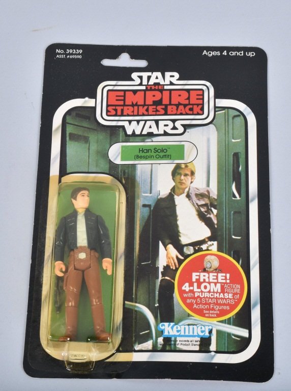 1982 STAR WARS ESB 47-A HAN SOLE (BESPIN) MOC* (1 of 4)