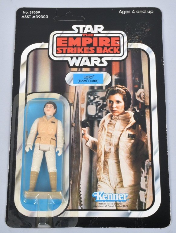1980 STAR WARS ESB 41-D LEIA (HOTH OUTFIT) MOC* (1 of 4)