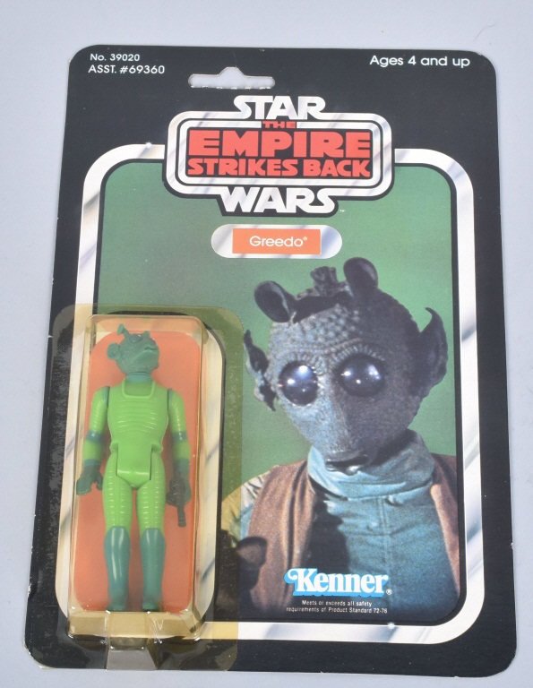 1980 STAR WARS ESB 41-E GREEDO MOC* (1 of 4)