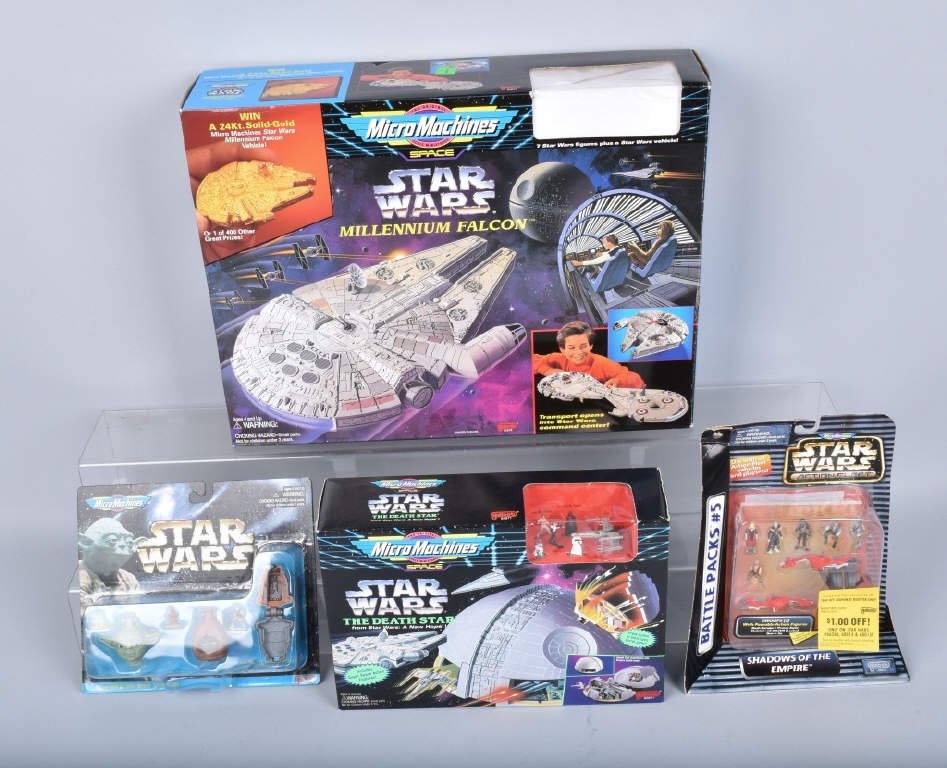 Lot of STAR WARS MICRO MACHINES MIB (1 of 5)