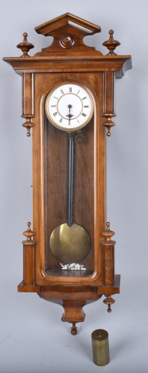 GERMAN WOOD WALL CLOCK (1 of 4)