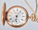 HAMPTON LADIES 14K GOLD POCKET WATCH - 2