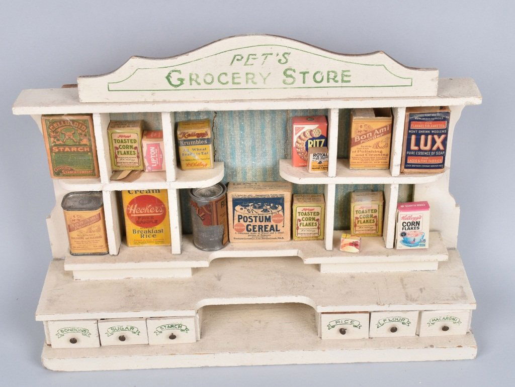 PET'S TOY GROCERY STORE, VINTAGE (1 of 5)
