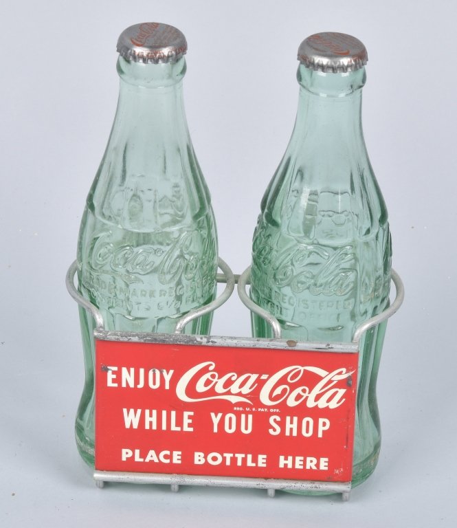 COCA COLA ENJOY WHILE YOU SHOP with BOTTLES (1 of 3)