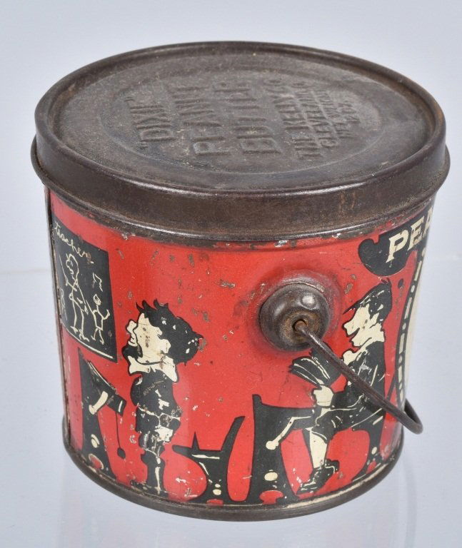 LOT OF 2 EARLY PEANUT BUTTER TINS (1 of 4)