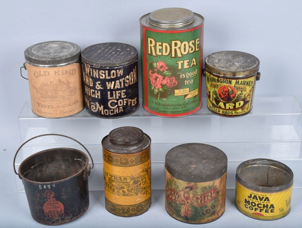 8- VINTAGE TINS (1 of 5)