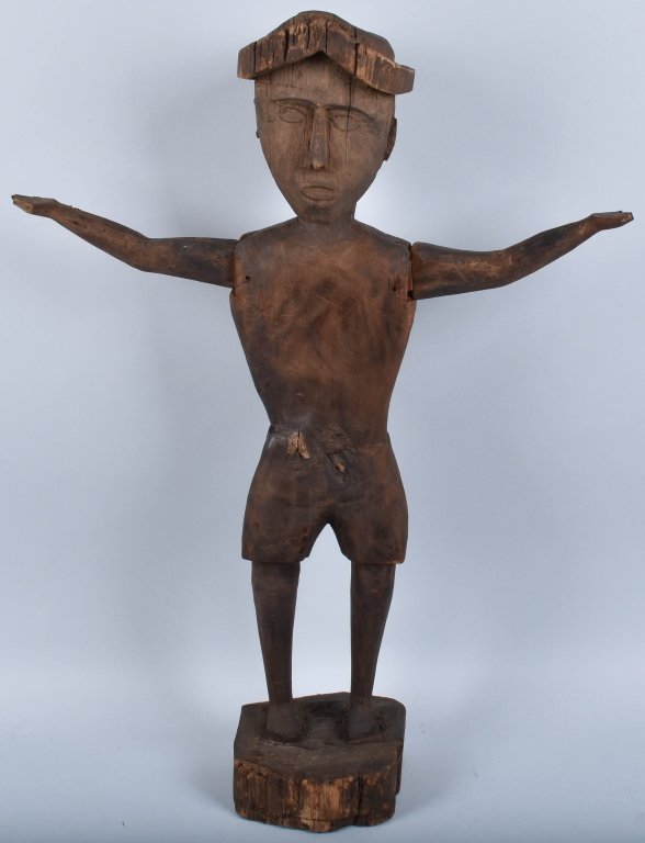 RAJA ISLAND ANCESTRAL FIGURE EWX. IRWIN HERSEY (1 of 5)