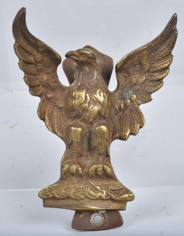 BRASS AMERICAN EAGLE DOOR KNOCKER, VINTAGE (1 of 3)