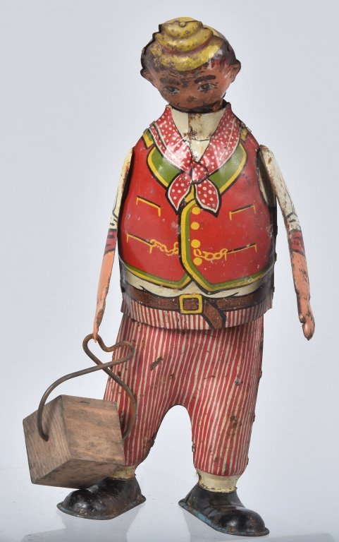 MARX Tin Windup RED THE ICE MAN (1 of 4)