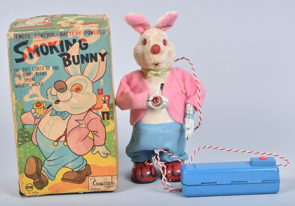 Rosko Toys Battery Op. Mcgregor Smoking Cigar Rosko Toys Battery Op. Mcgregor Smoking Cigar