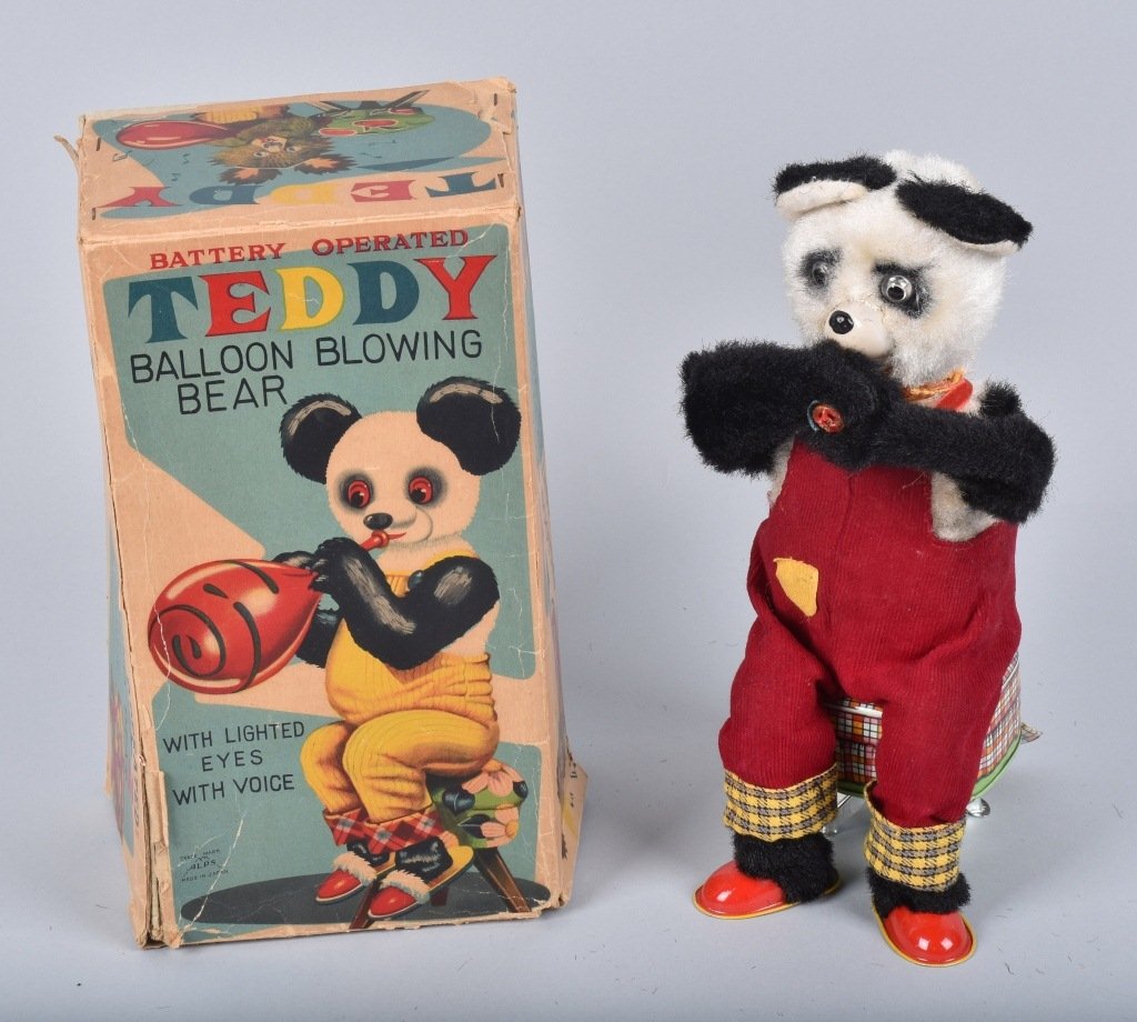 Boxed Teddy the Balloon Blowing Bear (1 of 7)