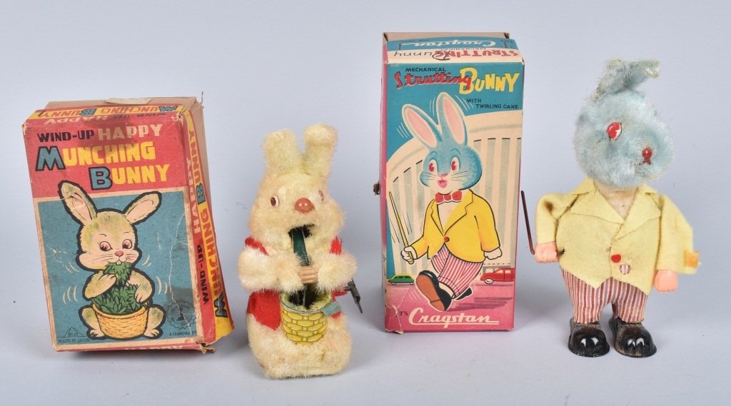 Two boxed Japanese Bunny Toys (1 of 6)