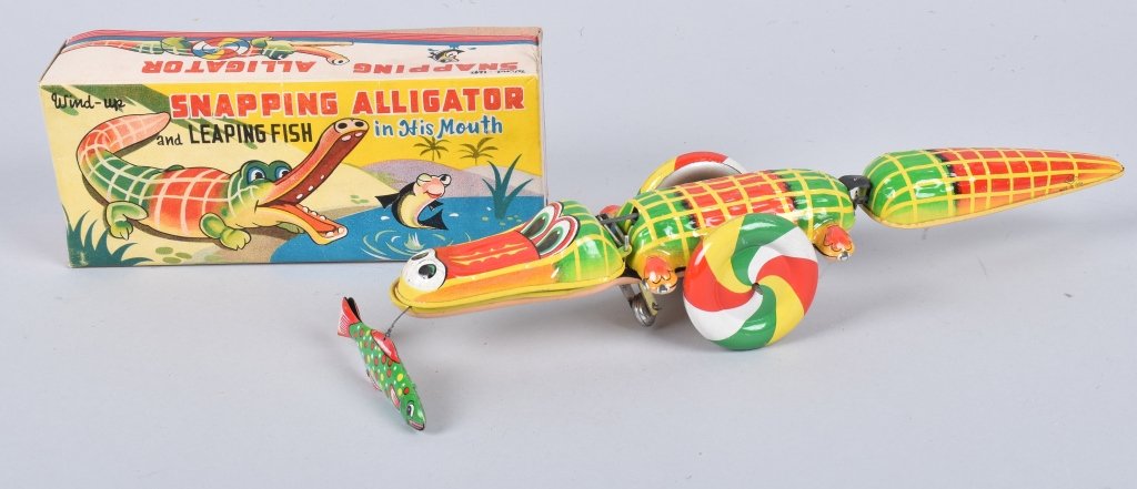 Snapping Alligator with Fishby Suzuki & Edwards (1 of 6)