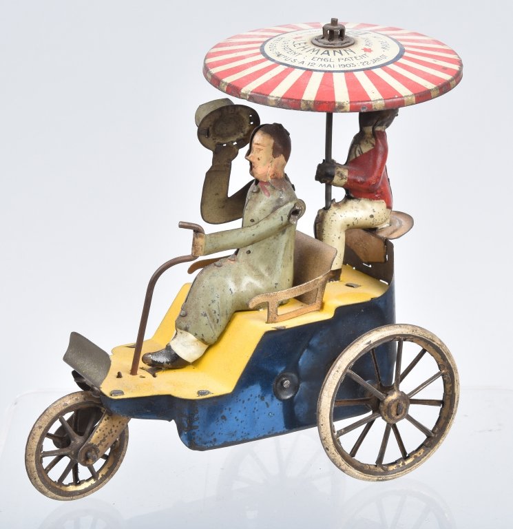 LEHMANN Tin Windup AUTO ONKEL NEW CENTIRY CYCLE (1 of 5)