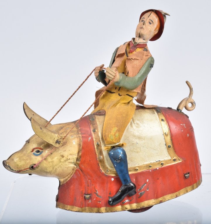 LEHMANN Tin Windup PADDY and the PIG (1 of 4)