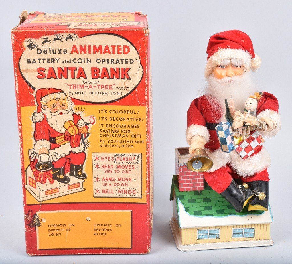 Animated Battery Operated Santa Bank (1 of 6)