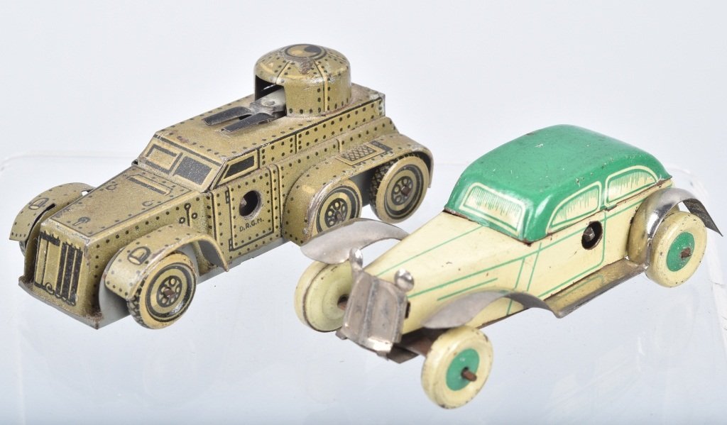 Two Small German Windup Vehicles (1 of 5)